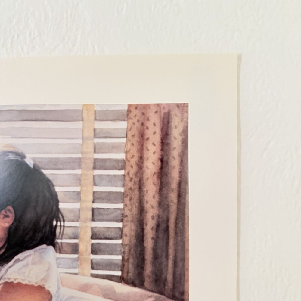 Steve Hanks Watercolors Poster Ashley & Clyde 1987 Leslie Levy Fine Art 37x24” - Picture 6 of 12